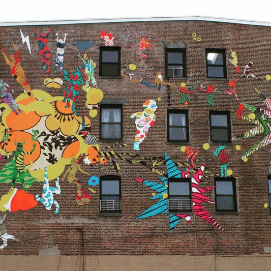 Eirini Linardaki Mural In Newark, NJ