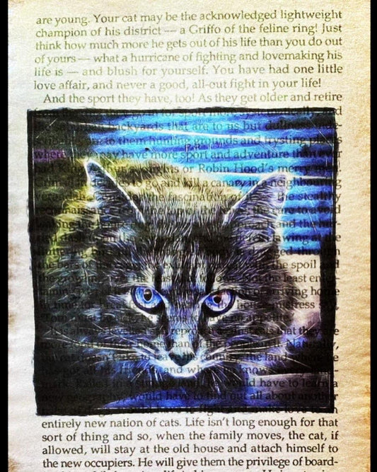 inkAID Iridescent Pearl On Old Book Paper