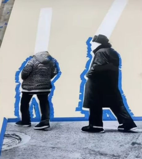 Rodrigo Cacho Image Transfer On Raw Artist Canvas