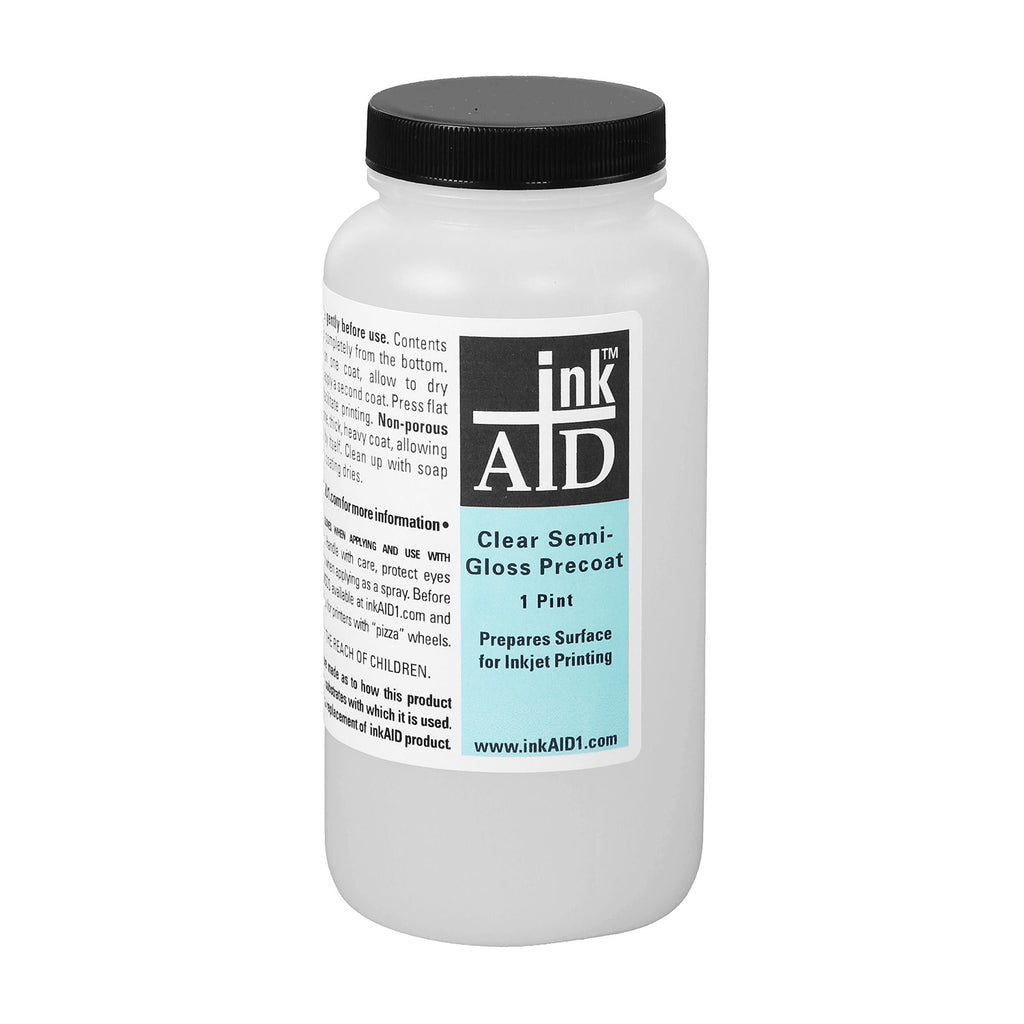 inkAID Clear Semi-Gloss Inkjet Receptive Coating