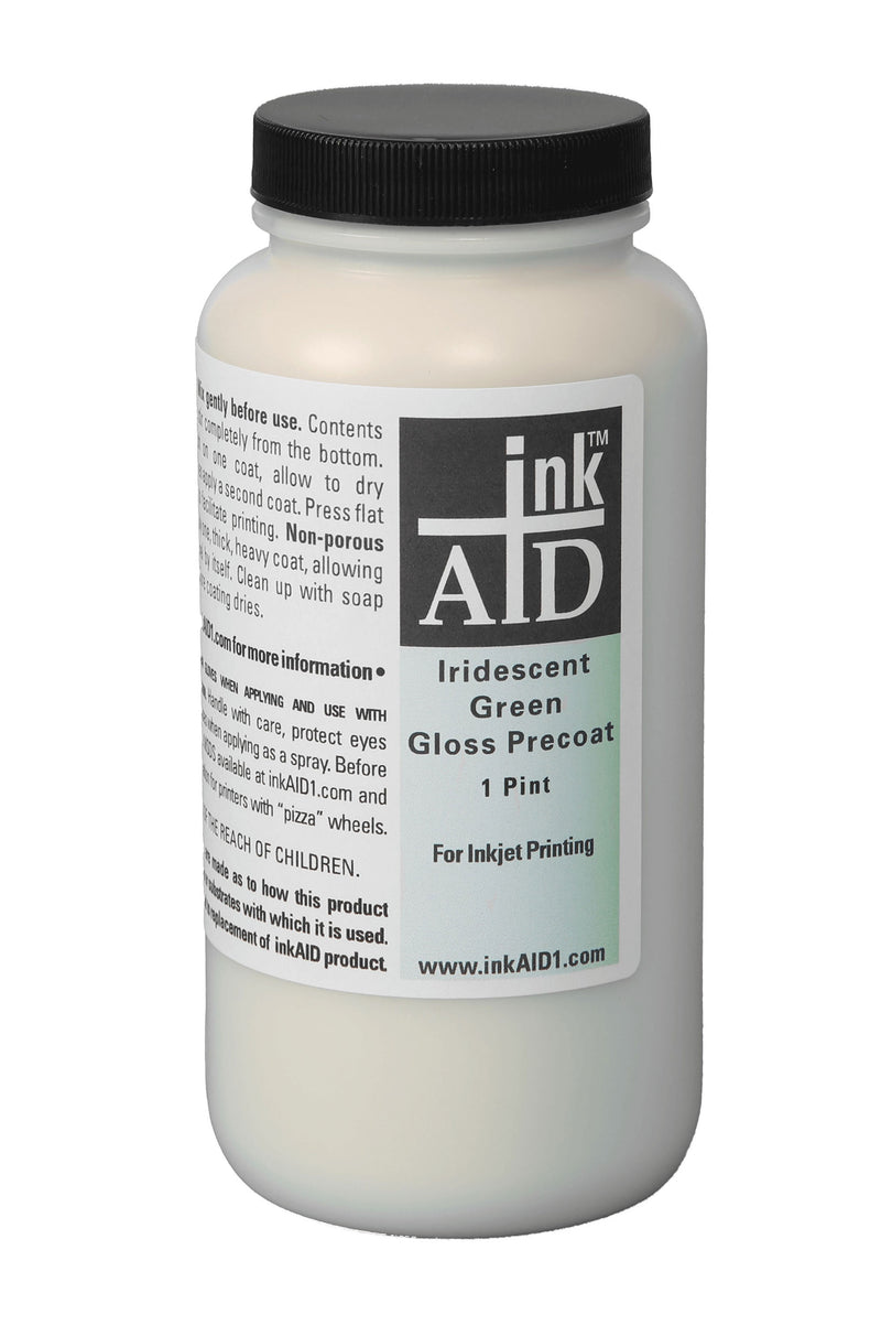 inkAID Iridescent Green Inkjet Receptive Coating
