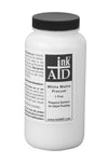 inkAID White Matte Inkjet, Ink Receptive Coating can be applied to any material to go through your inkjet printer. It provides a bright white, matte finish that will hide the underlying surface. It is very water resistant. Works well in inkjet printed digital mixed media art.