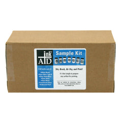 The inkAID Inkjet Receptive Coating Sample Set contains 4 ounces each of White Matte, Clear Gloss, Clear Gloss Type II, Clear Semi-Gloss, Clear Matte, Translucent Gloss, and Iridescent Pearl coating. They can be applied on virtually anything that can go through your inkjet printer. Vibrant colors and deep blacks. 