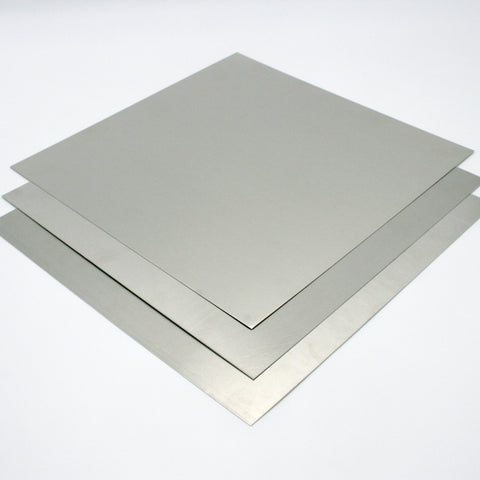 Mill Finish Aluminum Sheets, 0.025 Thickness - Five Sheets